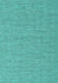 Machine Washable Abstract Turquoise Contemporary Area Rugs, wshcon2118turq