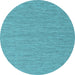 Round Machine Washable Abstract Light Blue Contemporary Rug, wshcon2118lblu