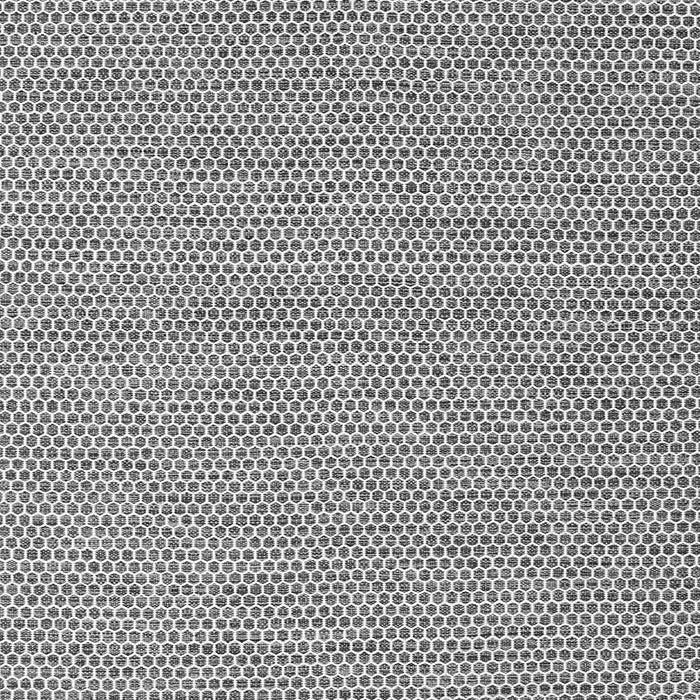 Serging Thickness of Machine Washable Abstract Gray Contemporary Rug, wshcon2118gry