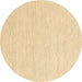 Round Abstract Brown Contemporary Rug, con2119brn