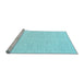 Sideview of Machine Washable Abstract Light Blue Contemporary Rug, wshcon2119lblu