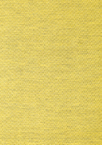 Abstract Yellow Contemporary Rug, con2120yw