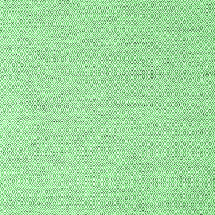 Square Abstract Emerald Green Contemporary Rug, con2120emgrn