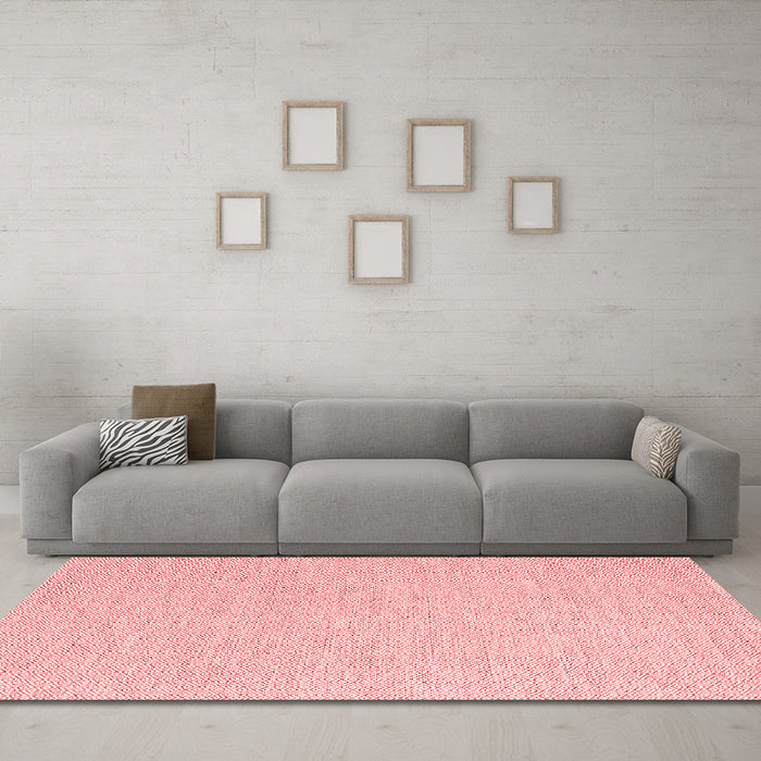 Contemporary Red Washable Rugs
