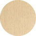 Round Solid Brown Modern Rug, con2121brn