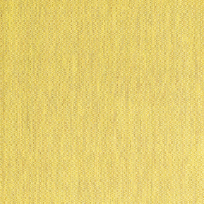 Square Solid Yellow Modern Rug, con2121yw