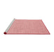 Contemporary Red Washable Rugs