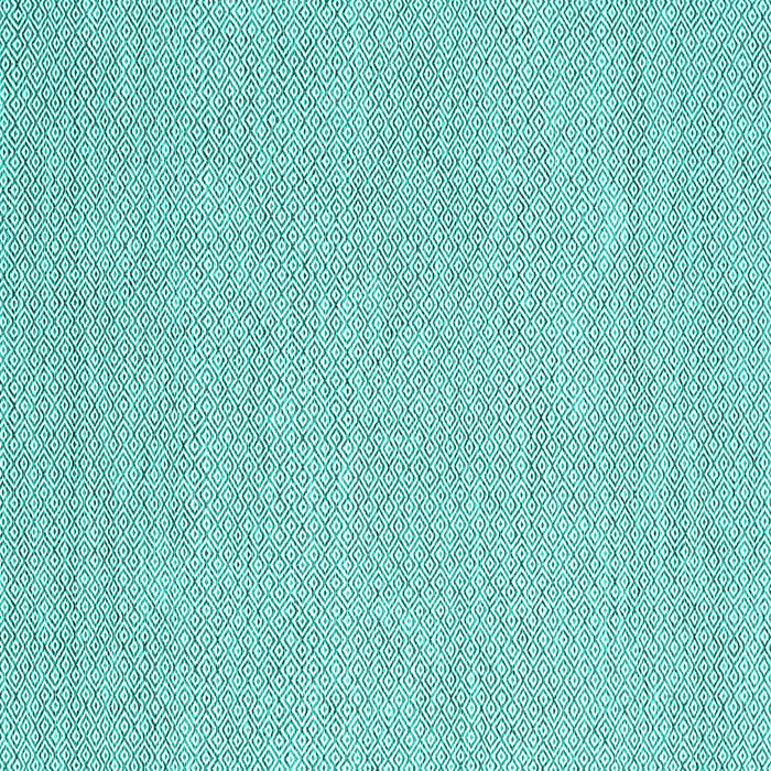 Square Abstract Turquoise Contemporary Rug, con2122turq