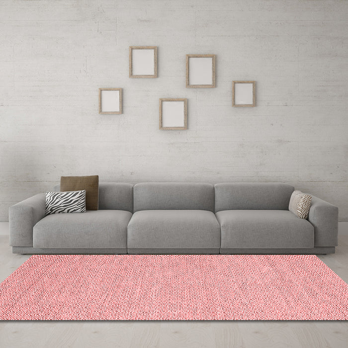 Contemporary Red Washable Rugs