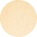 Round Solid Brown Modern Rug, con2123brn