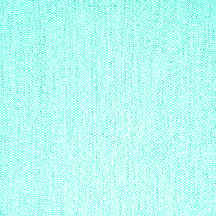 Square Machine Washable Solid Turquoise Modern Area Rugs, wshcon2123turq