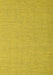 Abstract Yellow Contemporary Rug, con2124yw