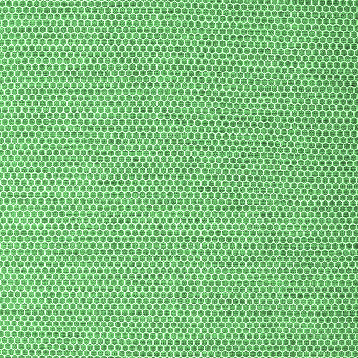 Machine Washable Abstract Emerald Green Contemporary Area Rugs, wshcon2124emgrn