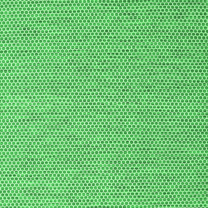 Serging Thickness of Machine Washable Abstract Green Contemporary Area Rugs, wshcon2125grn