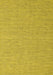 Abstract Yellow Contemporary Rug, con2125yw