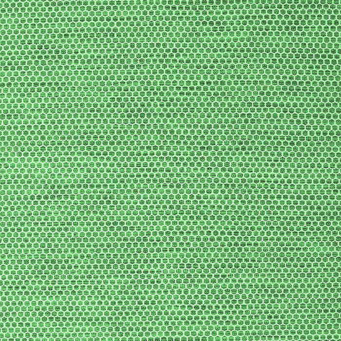 Machine Washable Abstract Emerald Green Contemporary Area Rugs, wshcon2125emgrn