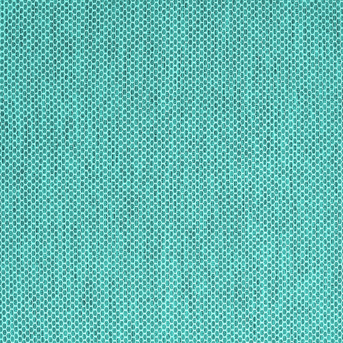 Square Abstract Turquoise Contemporary Rug, con2125turq