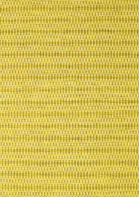 Abstract Yellow Contemporary Rug, con2126yw