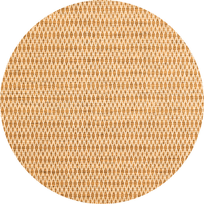 Square Abstract Orange Contemporary Rug, con2126org