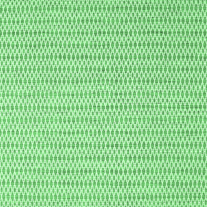 Square Machine Washable Abstract Emerald Green Contemporary Area Rugs, wshcon2126emgrn