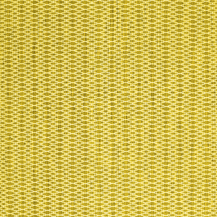Square Abstract Yellow Contemporary Rug, con2126yw
