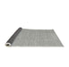 Thickness of Contemporary Gray Modern Rug, con2127