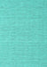 Machine Washable Abstract Turquoise Contemporary Area Rugs, wshcon2127turq