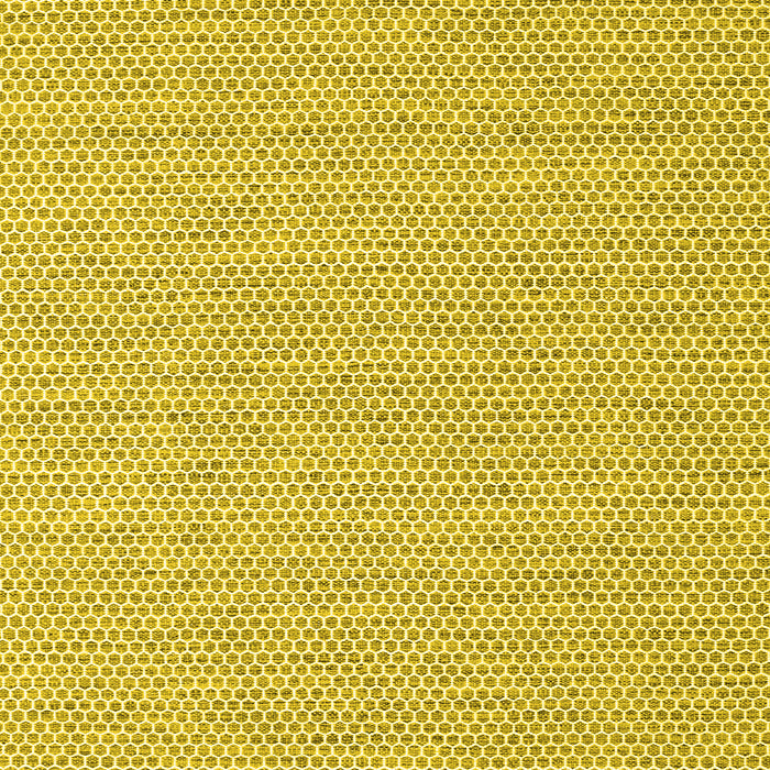 Abstract Yellow Contemporary Rug, con2127yw