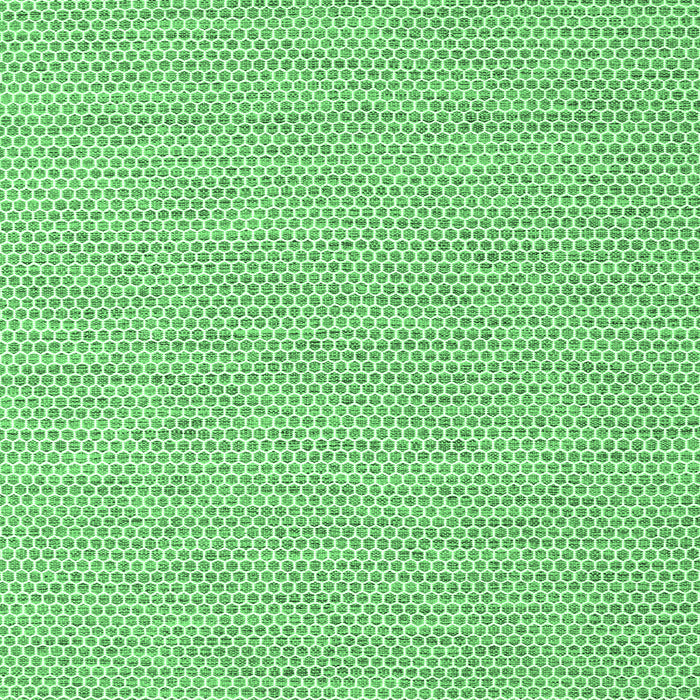 Machine Washable Abstract Emerald Green Contemporary Area Rugs, wshcon2127emgrn