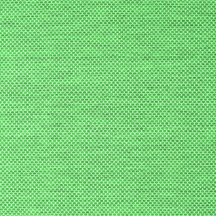 Serging Thickness of Abstract Green Contemporary Rug, con2127grn