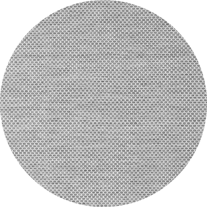 Square Abstract Gray Contemporary Rug, con2127gry