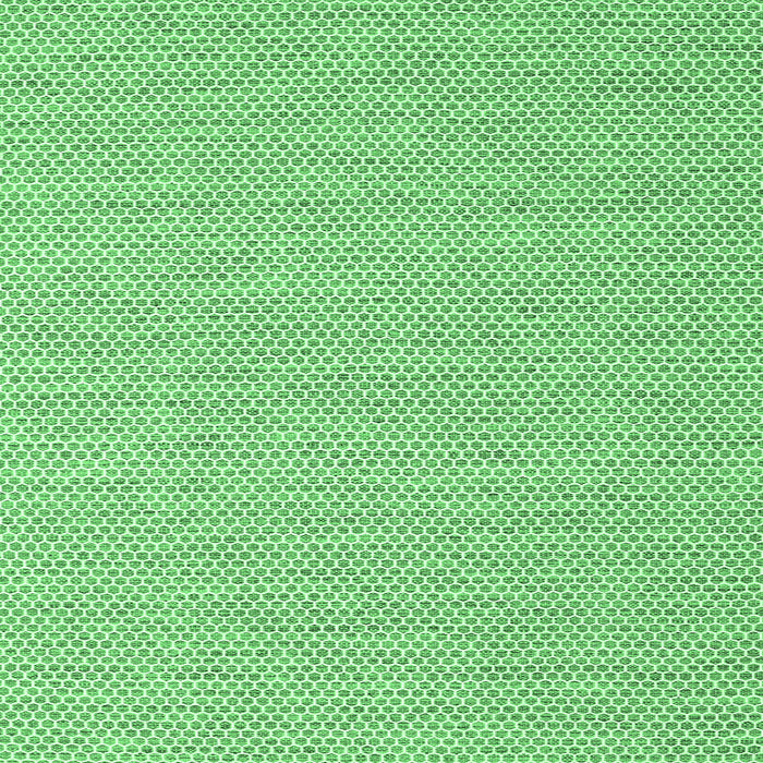 Square Abstract Emerald Green Contemporary Rug, con2127emgrn