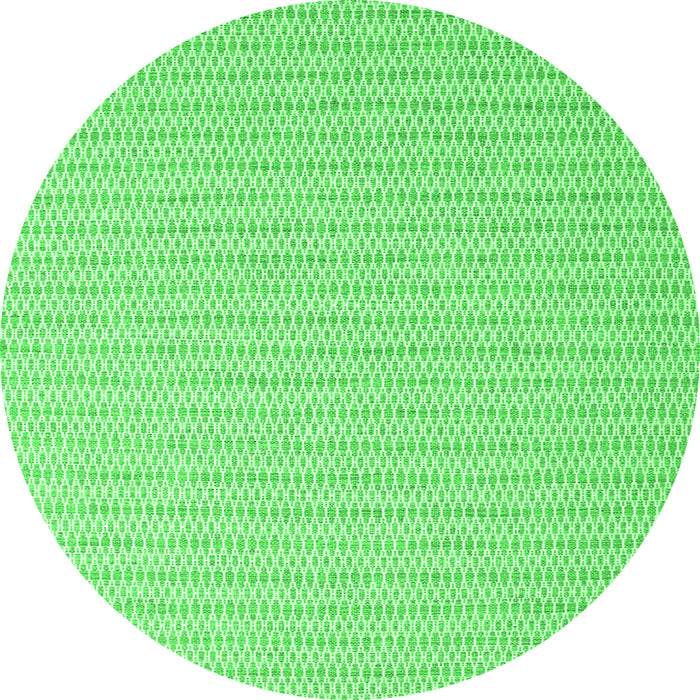 Machine Washable Abstract Green Contemporary Area Rugs, wshcon2128grn