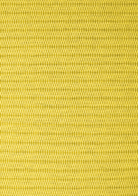 Abstract Yellow Contemporary Rug, con2128yw