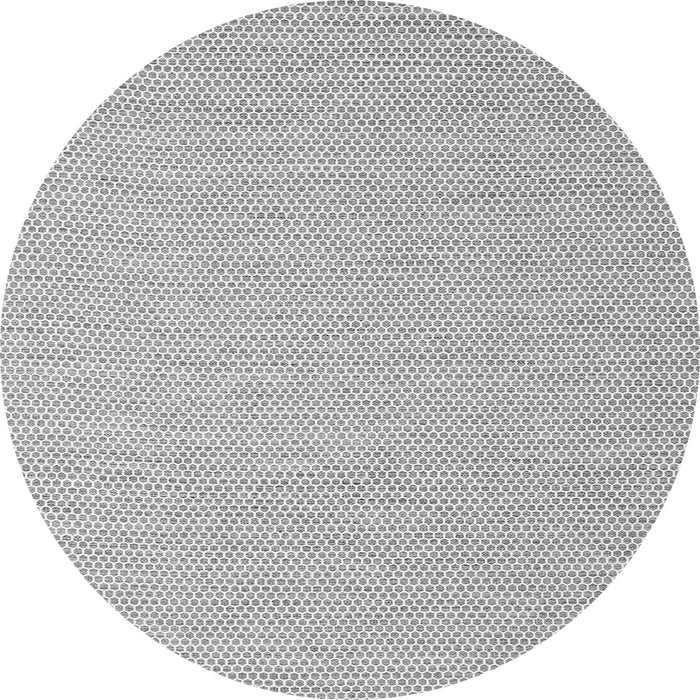 Square Abstract Gray Contemporary Rug, con2129gry