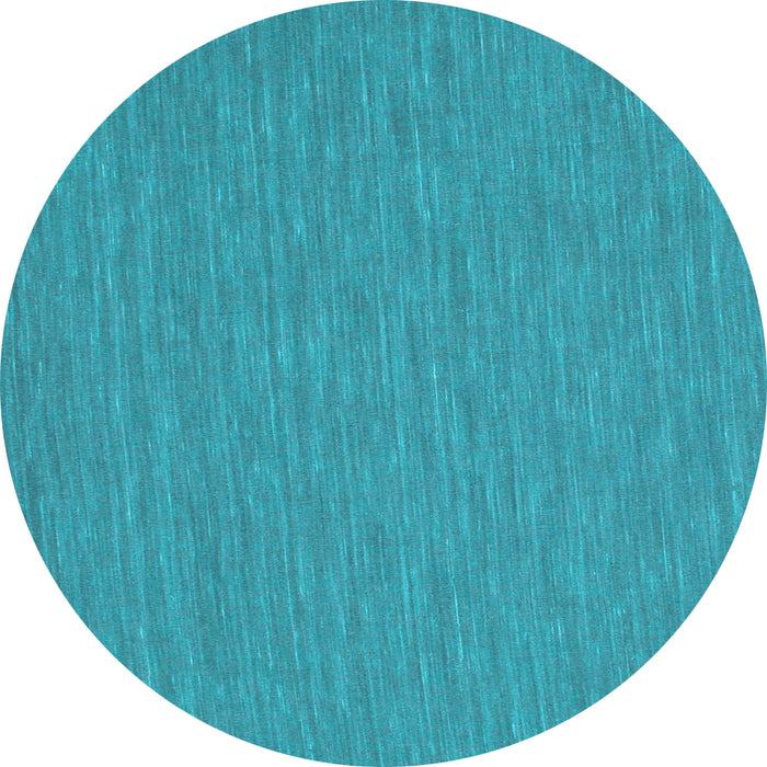 Round Abstract Light Blue Contemporary Rug, con212lblu