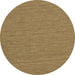 Round Abstract Brown Contemporary Rug, con212brn