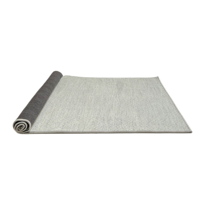 Thickness of Contemporary Dark Gray Modern Rug, con2130