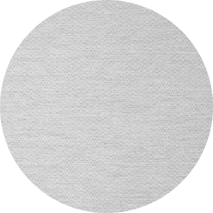 Square Abstract Gray Contemporary Rug, con2130gry