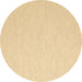 Round Abstract Brown Contemporary Rug, con2130brn