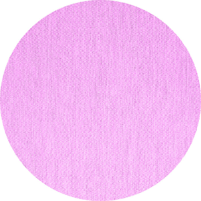 Round Machine Washable Abstract Pink Contemporary Rug, wshcon2130pnk