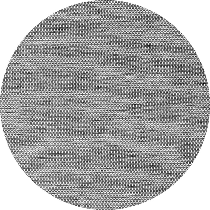Square Abstract Gray Contemporary Rug, con2131gry
