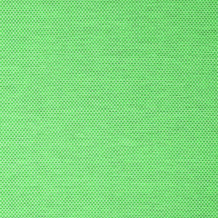 Round Machine Washable Abstract Green Contemporary Area Rugs, wshcon2132grn