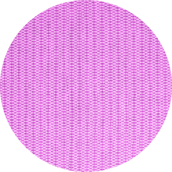 Round Machine Washable Abstract Pink Contemporary Rug, wshcon2133pnk