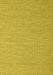 Abstract Yellow Contemporary Rug, con2134yw