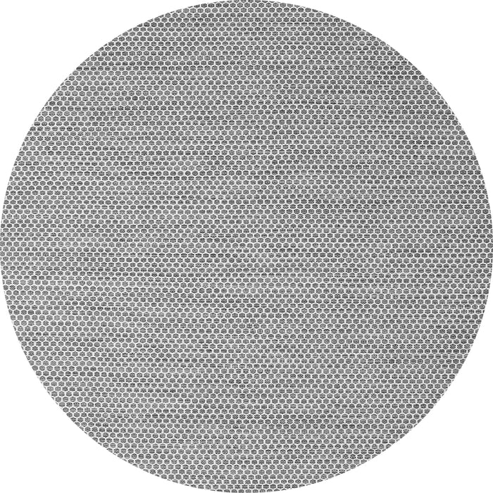 Square Abstract Gray Contemporary Rug, con2134gry