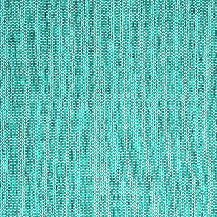 Square Machine Washable Abstract Turquoise Contemporary Area Rugs, wshcon2134turq