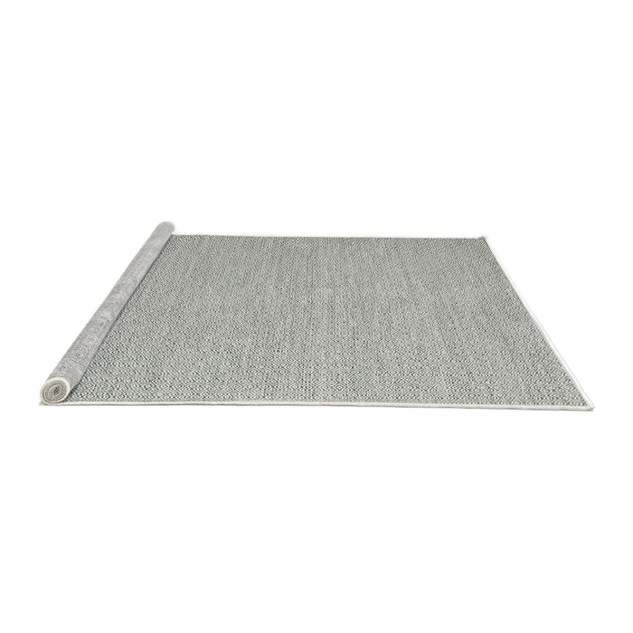 Serging Thickness of Machine Washable Contemporary Granite Gray Rug, wshcon2135