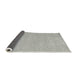 Thickness of Contemporary Granite Gray Modern Rug, con2135