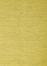 Abstract Yellow Contemporary Rug, con2135yw